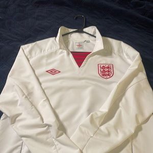 Mens england football warm-up